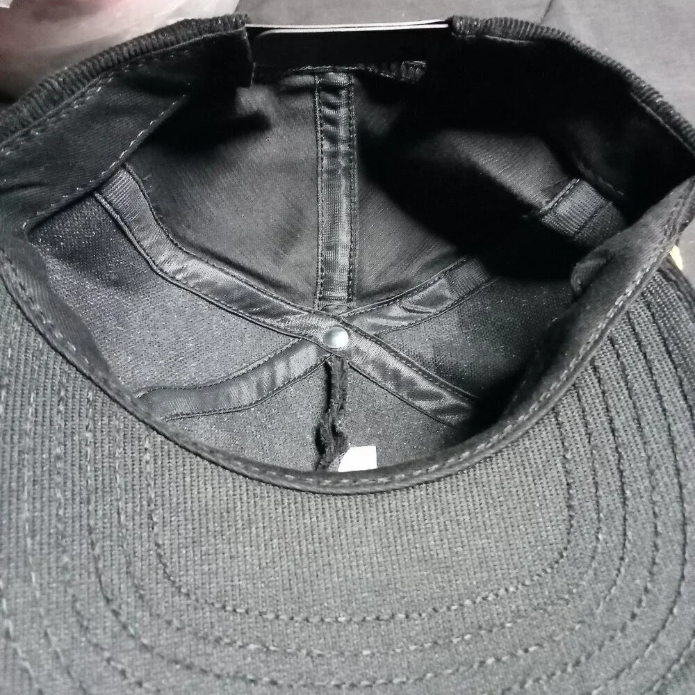 Deadstock Vintage Ross Island Dry Concrete Portland Rope Corduroy Snap Hat Cap